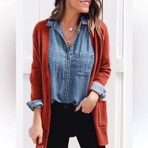 Free People Overzise Cardigan